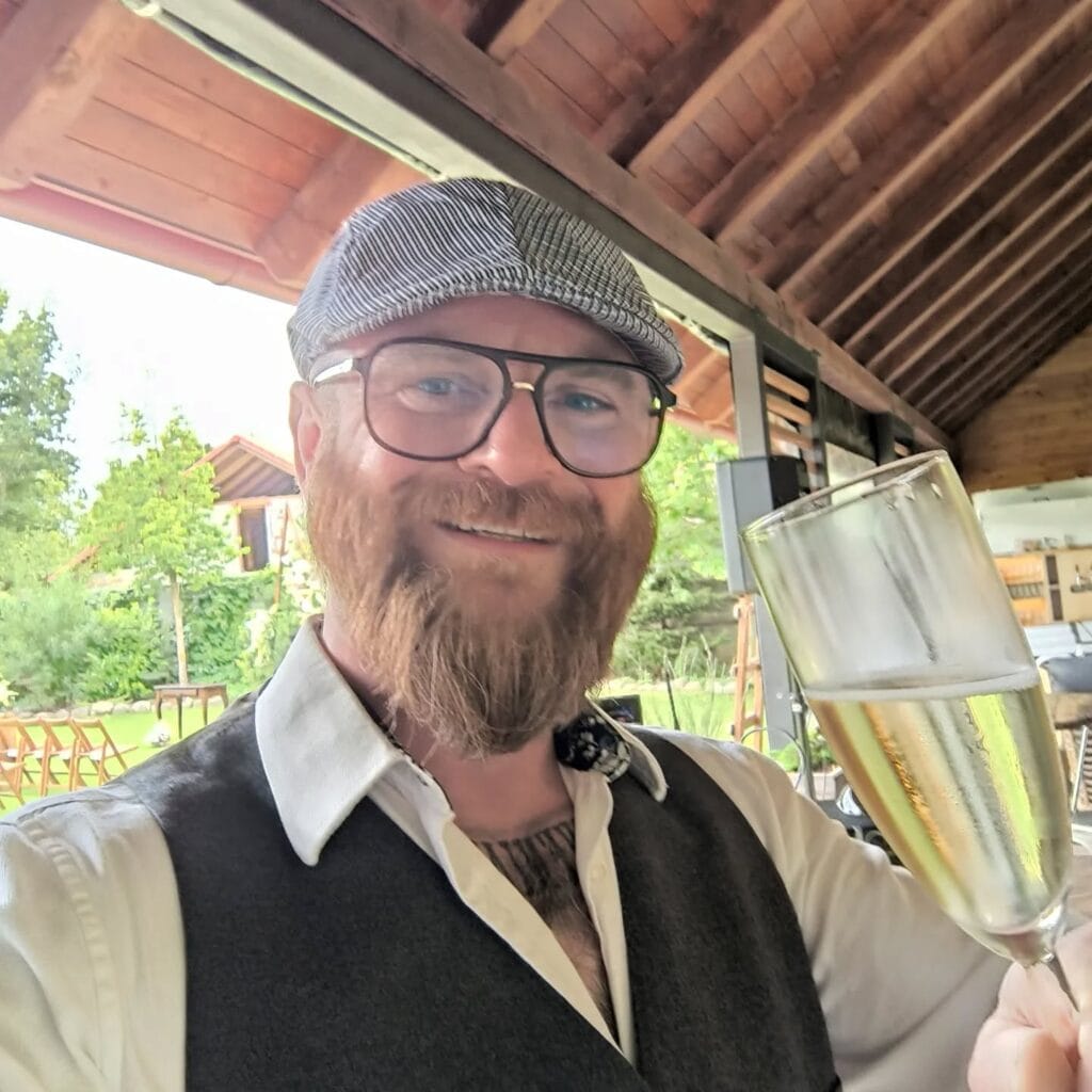 DJ Radek největší sympaťák s pivečkem